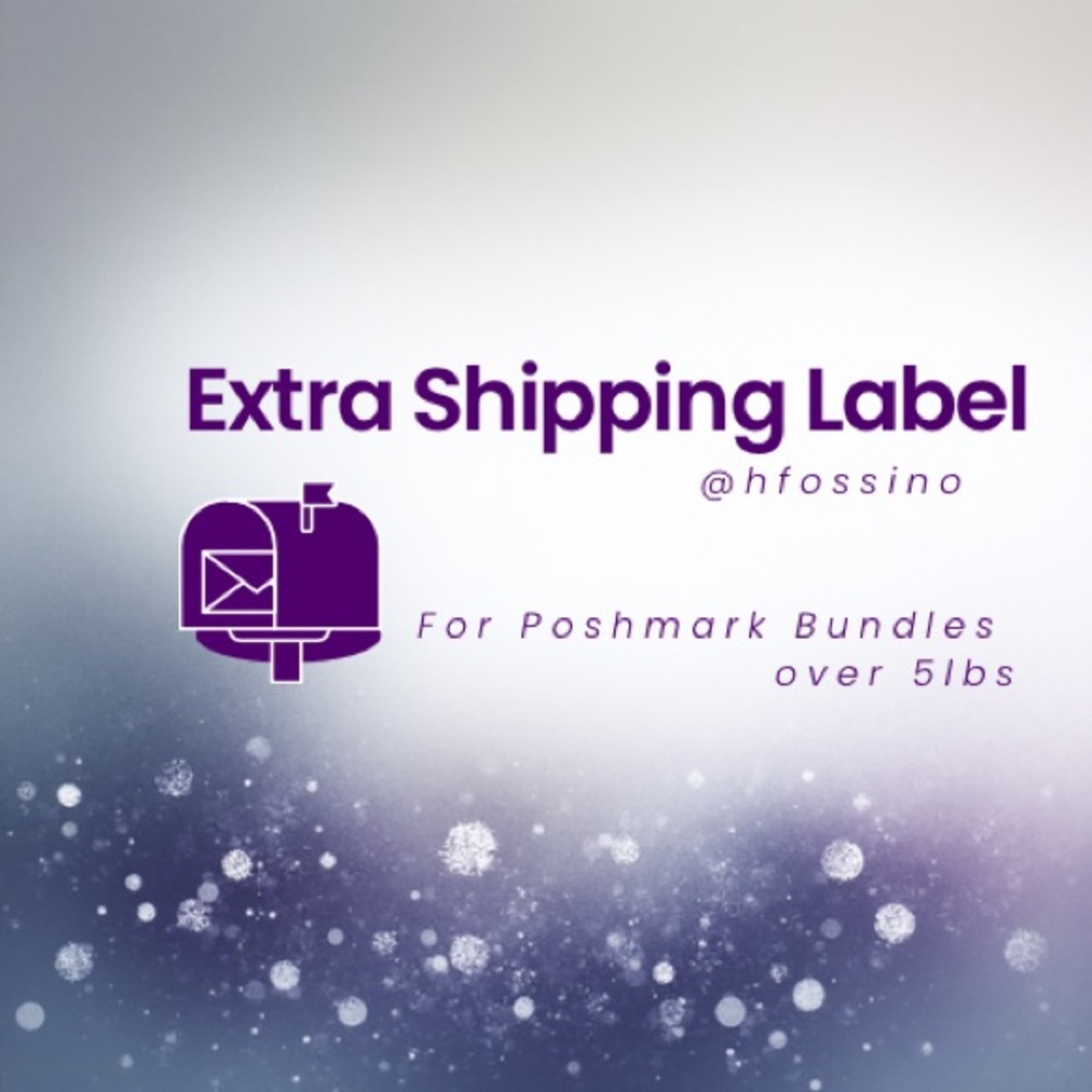 Extra Shipping Label
